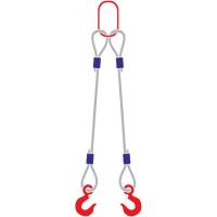 Строп канатный 2СК,  с 2 крюками 2,5Т x 3М