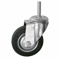 Колесо поворотное SCt 97 85 мм резина с болтом (F)
