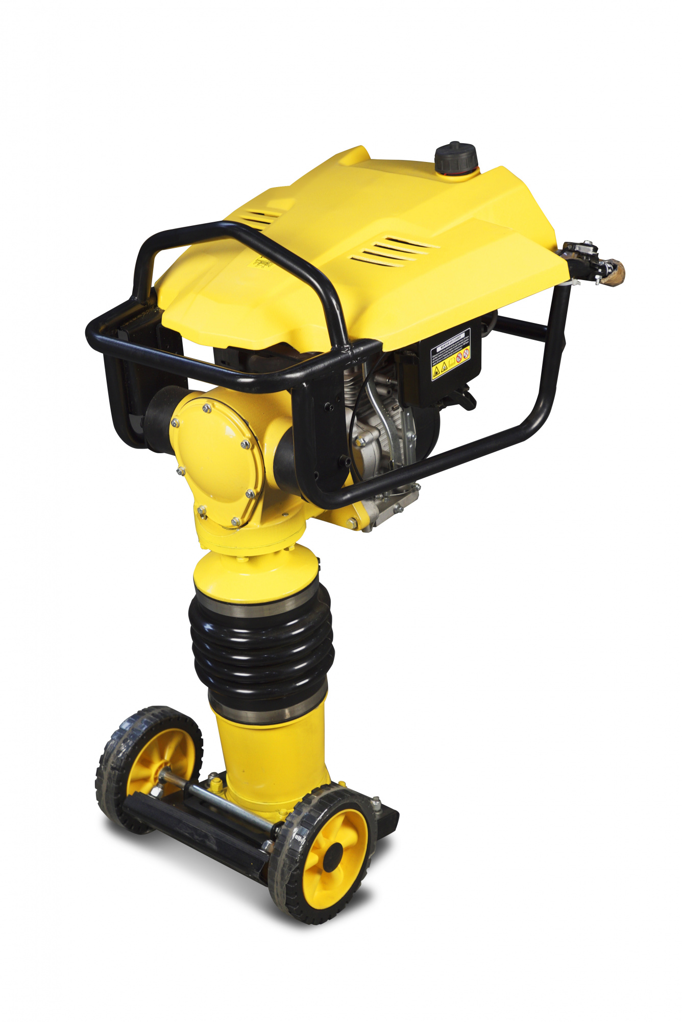 Изображение детальное Вибротрамбовка TOR TM-80 78кг, 18,5кН Loncin колесный комплект