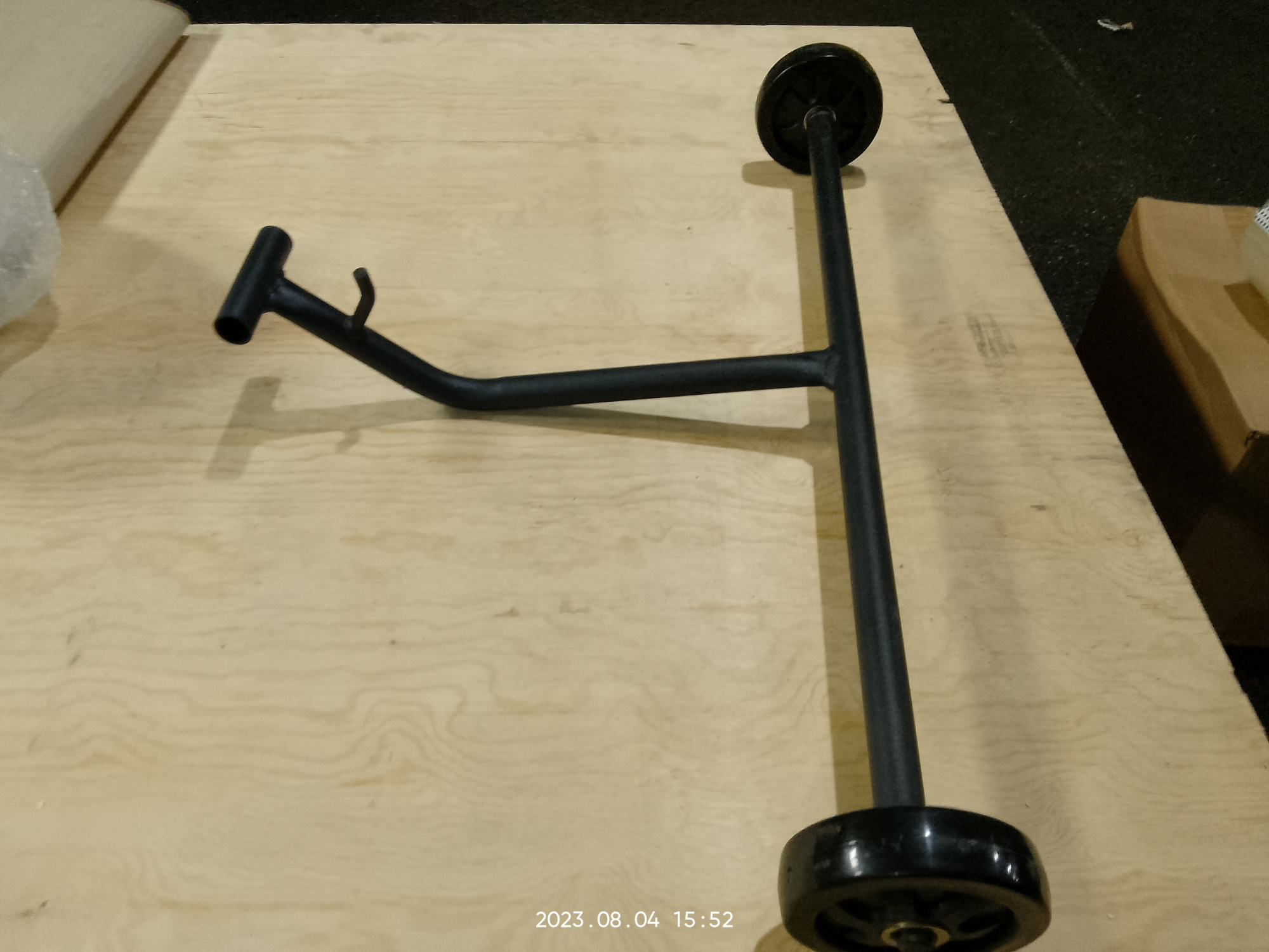 Изображение детальное Транспортировочная тележка для виброплит CY-350 (trolley wheel)